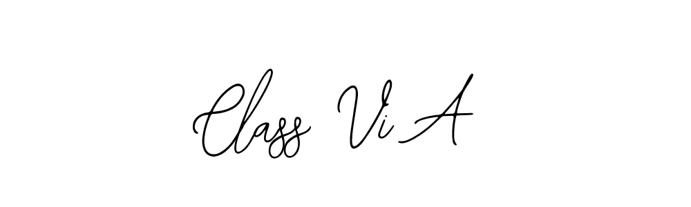 How to make Class Vi A signature? Bearetta-2O07w is a professional autograph style. Create handwritten signature for Class Vi A name. Class Vi A signature style 12 images and pictures png