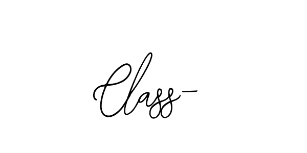 How to Draw Class- signature style? Bearetta-2O07w is a latest design signature styles for name Class-. Class- signature style 12 images and pictures png