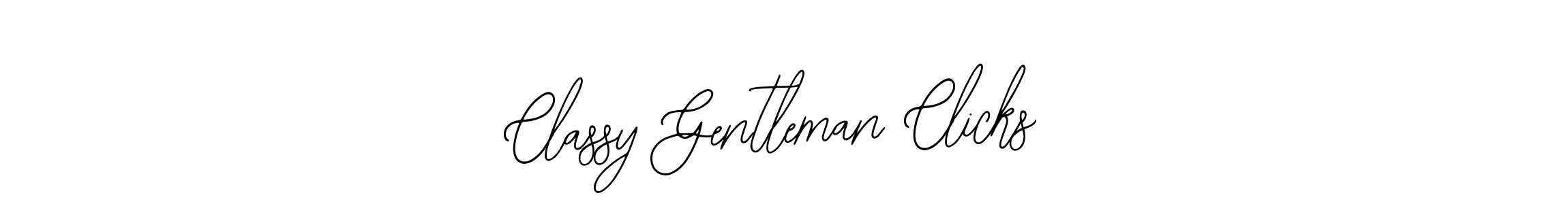 It looks lik you need a new signature style for name Classy Gentleman Clicks. Design unique handwritten (Bearetta-2O07w) signature with our free signature maker in just a few clicks. Classy Gentleman Clicks signature style 12 images and pictures png