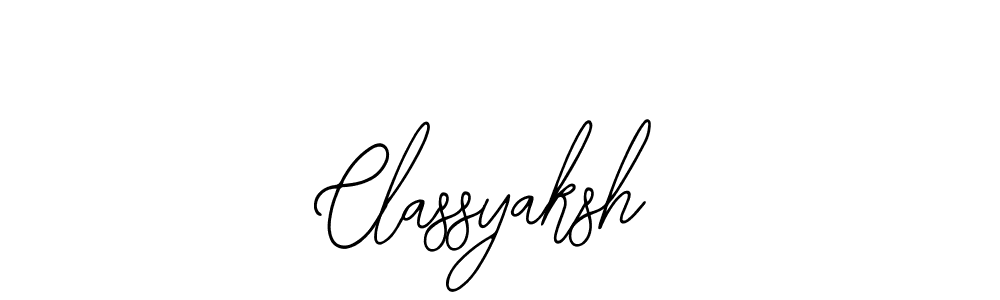 You can use this online signature creator to create a handwritten signature for the name Classyaksh. This is the best online autograph maker. Classyaksh signature style 12 images and pictures png