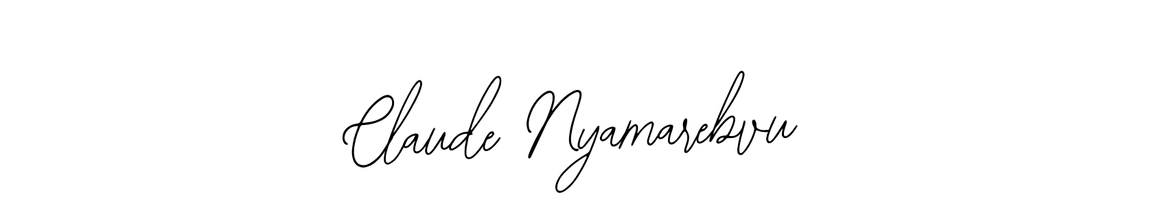 How to make Claude Nyamarebvu signature? Bearetta-2O07w is a professional autograph style. Create handwritten signature for Claude Nyamarebvu name. Claude Nyamarebvu signature style 12 images and pictures png