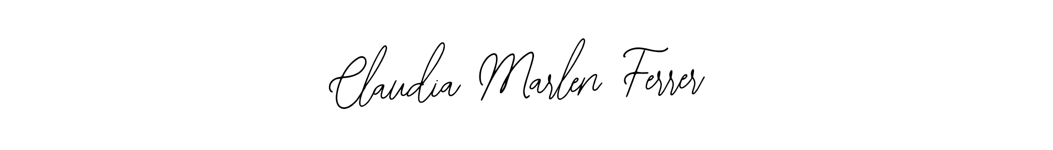 Also You can easily find your signature by using the search form. We will create Claudia Marlen Ferrer name handwritten signature images for you free of cost using Bearetta-2O07w sign style. Claudia Marlen Ferrer signature style 12 images and pictures png