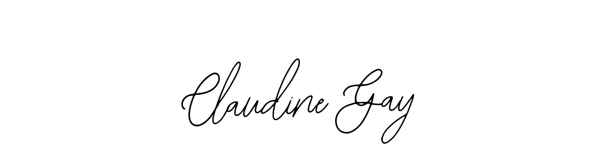 Create a beautiful signature design for name Claudine Gay. With this signature (Bearetta-2O07w) fonts, you can make a handwritten signature for free. Claudine Gay signature style 12 images and pictures png