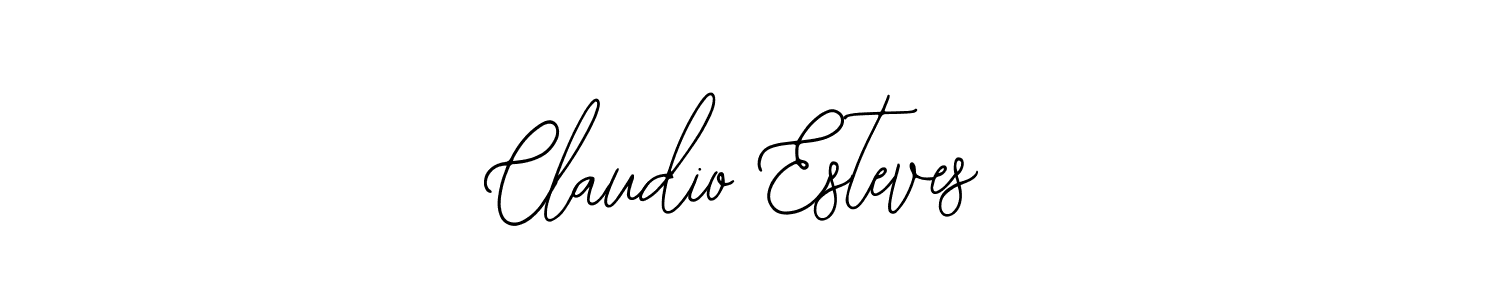 The best way (Bearetta-2O07w) to make a short signature is to pick only two or three words in your name. The name Claudio Esteves include a total of six letters. For converting this name. Claudio Esteves signature style 12 images and pictures png