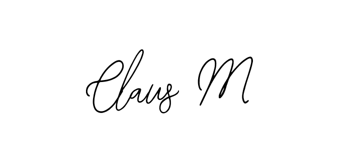if you are searching for the best signature style for your name Claus M. so please give up your signature search. here we have designed multiple signature styles  using Bearetta-2O07w. Claus M signature style 12 images and pictures png