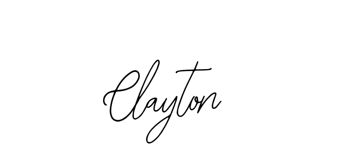 The best way (Bearetta-2O07w) to make a short signature is to pick only two or three words in your name. The name Clayton include a total of six letters. For converting this name. Clayton signature style 12 images and pictures png