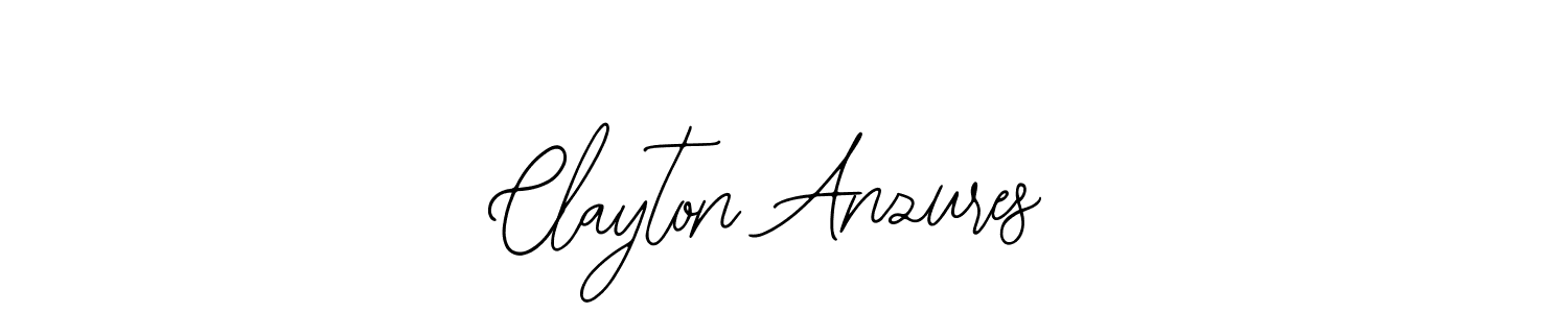 Make a beautiful signature design for name Clayton Anzures. Use this online signature maker to create a handwritten signature for free. Clayton Anzures signature style 12 images and pictures png