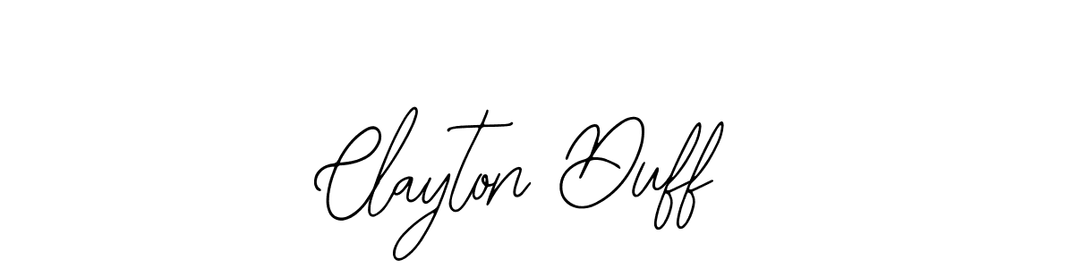 You can use this online signature creator to create a handwritten signature for the name Clayton Duff. This is the best online autograph maker. Clayton Duff signature style 12 images and pictures png