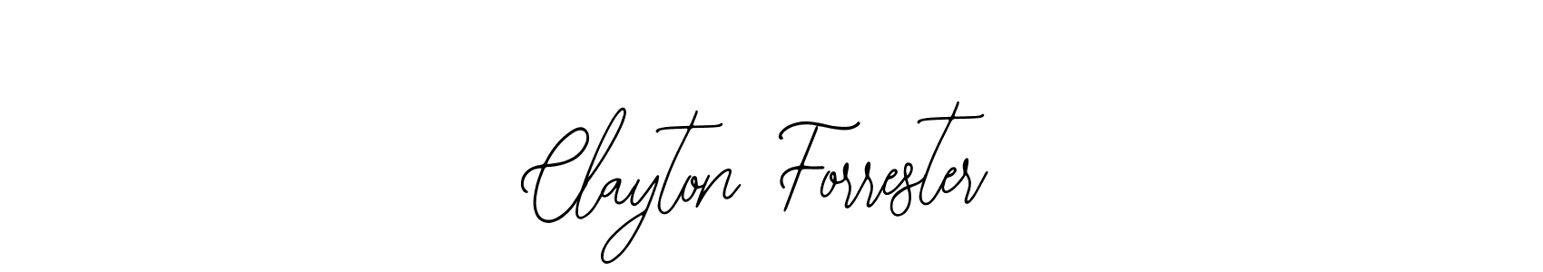 How to make Clayton Forrester signature? Bearetta-2O07w is a professional autograph style. Create handwritten signature for Clayton Forrester name. Clayton Forrester signature style 12 images and pictures png