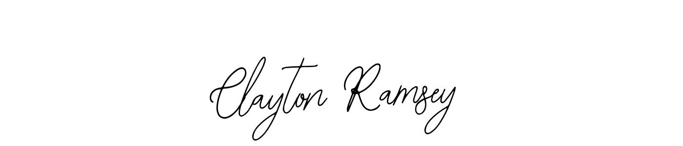 Bearetta-2O07w is a professional signature style that is perfect for those who want to add a touch of class to their signature. It is also a great choice for those who want to make their signature more unique. Get Clayton Ramsey name to fancy signature for free. Clayton Ramsey signature style 12 images and pictures png