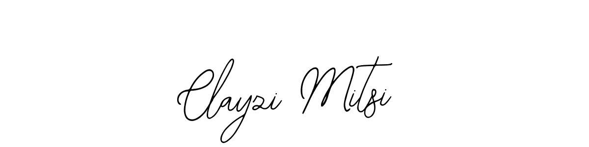 Make a beautiful signature design for name Clayzi Mitsi. Use this online signature maker to create a handwritten signature for free. Clayzi Mitsi signature style 12 images and pictures png