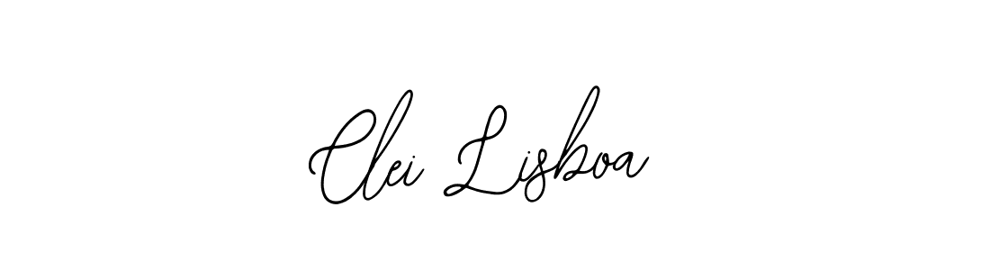 Design your own signature with our free online signature maker. With this signature software, you can create a handwritten (Bearetta-2O07w) signature for name Clei Lisboa. Clei Lisboa signature style 12 images and pictures png