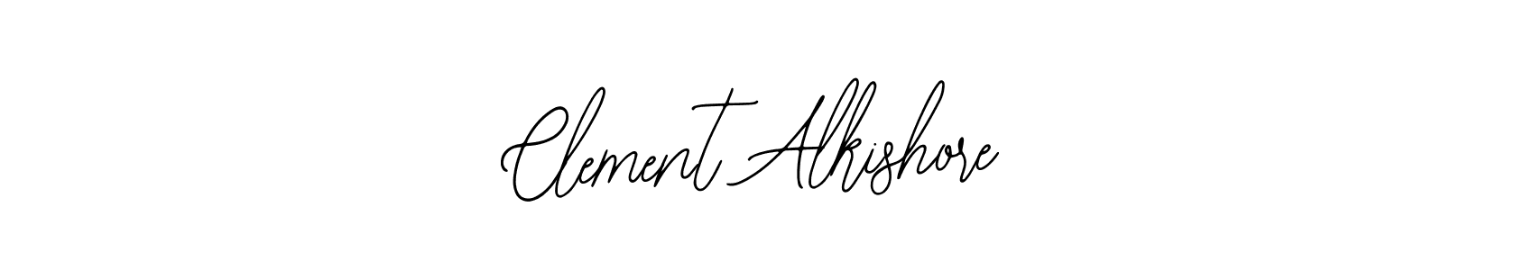 The best way (Bearetta-2O07w) to make a short signature is to pick only two or three words in your name. The name Clement Alkishore include a total of six letters. For converting this name. Clement Alkishore signature style 12 images and pictures png