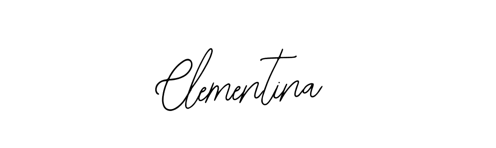 Similarly Bearetta-2O07w is the best handwritten signature design. Signature creator online .You can use it as an online autograph creator for name Clementina. Clementina signature style 12 images and pictures png