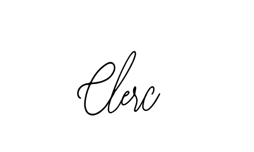 How to make Clerc name signature. Use Bearetta-2O07w style for creating short signs online. This is the latest handwritten sign. Clerc signature style 12 images and pictures png