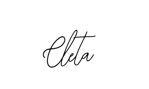 if you are searching for the best signature style for your name Cleta. so please give up your signature search. here we have designed multiple signature styles  using Bearetta-2O07w. Cleta signature style 12 images and pictures png