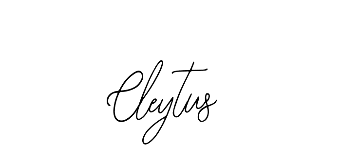 How to make Cleytus name signature. Use Bearetta-2O07w style for creating short signs online. This is the latest handwritten sign. Cleytus signature style 12 images and pictures png