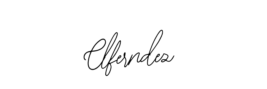 Make a beautiful signature design for name Clferndez. With this signature (Bearetta-2O07w) style, you can create a handwritten signature for free. Clferndez signature style 12 images and pictures png