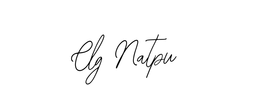 The best way (Bearetta-2O07w) to make a short signature is to pick only two or three words in your name. The name Clg Natpu include a total of six letters. For converting this name. Clg Natpu signature style 12 images and pictures png