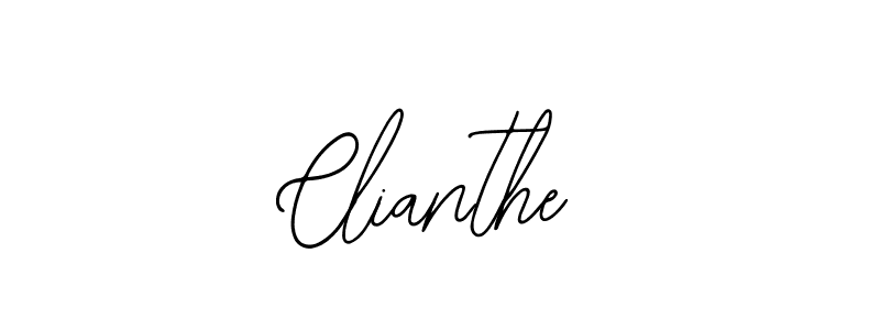 You should practise on your own different ways (Bearetta-2O07w) to write your name (Clianthe) in signature. don't let someone else do it for you. Clianthe signature style 12 images and pictures png