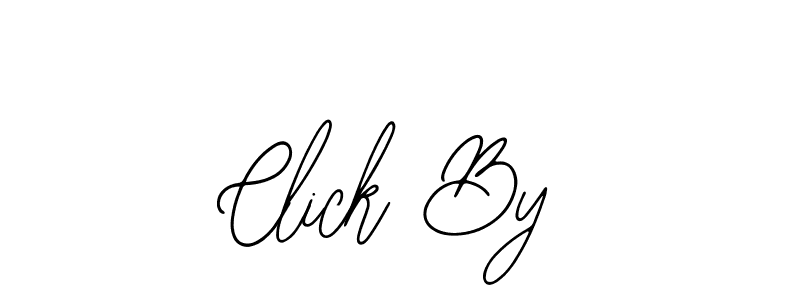 Similarly Bearetta-2O07w is the best handwritten signature design. Signature creator online .You can use it as an online autograph creator for name Click By. Click By signature style 12 images and pictures png