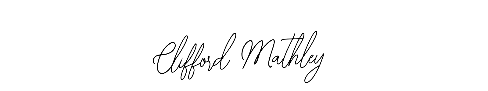 Best and Professional Signature Style for Clifford Mathley. Bearetta-2O07w Best Signature Style Collection. Clifford Mathley signature style 12 images and pictures png