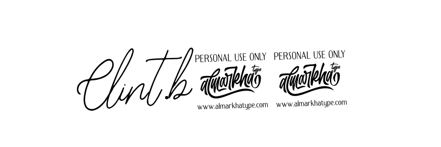 Use a signature maker to create a handwritten signature online. With this signature software, you can design (Bearetta-2O07w) your own signature for name Clint.b27. Clint.b27 signature style 12 images and pictures png