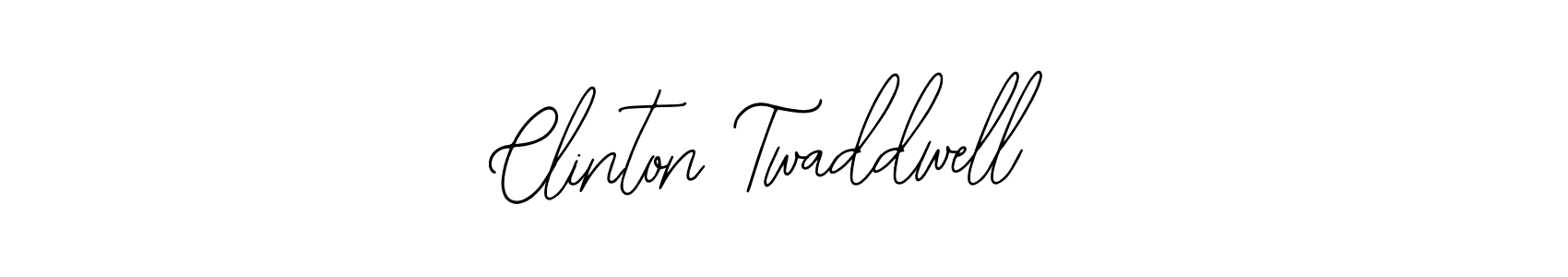 Use a signature maker to create a handwritten signature online. With this signature software, you can design (Bearetta-2O07w) your own signature for name Clinton Twaddwell. Clinton Twaddwell signature style 12 images and pictures png