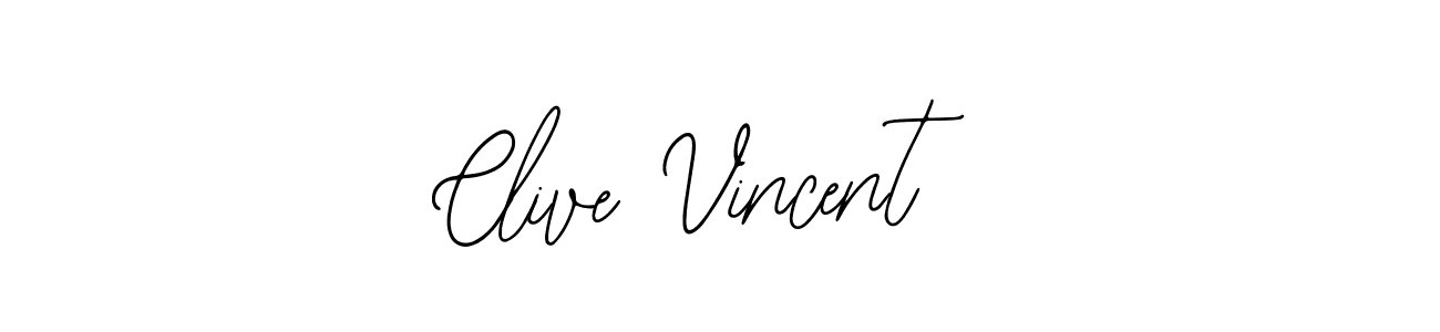 Create a beautiful signature design for name Clive Vincent. With this signature (Bearetta-2O07w) fonts, you can make a handwritten signature for free. Clive Vincent signature style 12 images and pictures png