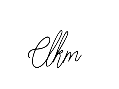 Also we have Clkm name is the best signature style. Create professional handwritten signature collection using Bearetta-2O07w autograph style. Clkm signature style 12 images and pictures png