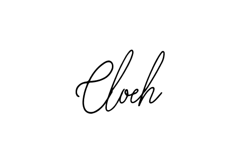 if you are searching for the best signature style for your name Cloeh. so please give up your signature search. here we have designed multiple signature styles  using Bearetta-2O07w. Cloeh signature style 12 images and pictures png