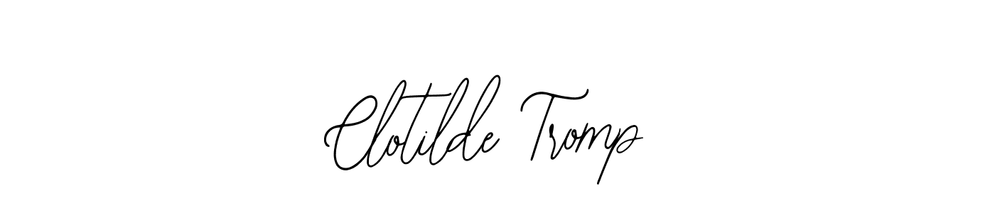 Design your own signature with our free online signature maker. With this signature software, you can create a handwritten (Bearetta-2O07w) signature for name Clotilde Tromp. Clotilde Tromp signature style 12 images and pictures png