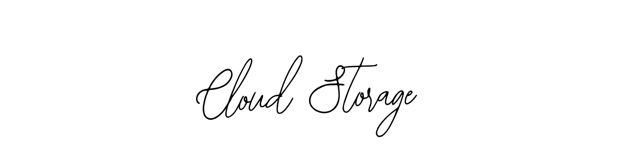 Make a beautiful signature design for name Cloud Storage. With this signature (Bearetta-2O07w) style, you can create a handwritten signature for free. Cloud Storage signature style 12 images and pictures png