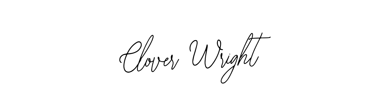 Bearetta-2O07w is a professional signature style that is perfect for those who want to add a touch of class to their signature. It is also a great choice for those who want to make their signature more unique. Get Clover Wright name to fancy signature for free. Clover Wright signature style 12 images and pictures png