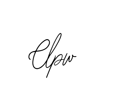 It looks lik you need a new signature style for name Clpw. Design unique handwritten (Bearetta-2O07w) signature with our free signature maker in just a few clicks. Clpw signature style 12 images and pictures png