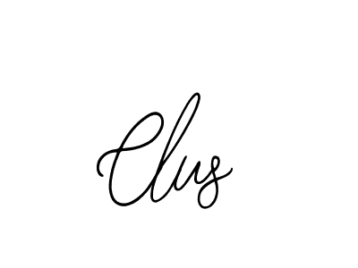 Use a signature maker to create a handwritten signature online. With this signature software, you can design (Bearetta-2O07w) your own signature for name Clus. Clus signature style 12 images and pictures png