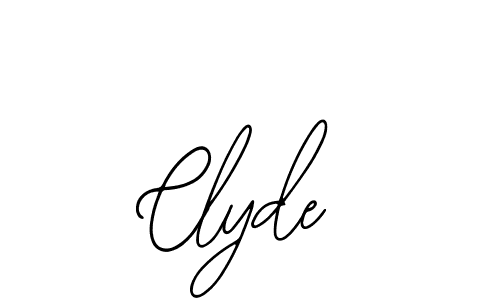 Also we have Clyde name is the best signature style. Create professional handwritten signature collection using Bearetta-2O07w autograph style. Clyde signature style 12 images and pictures png