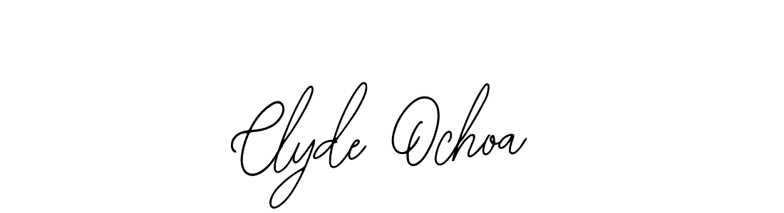 How to make Clyde Ochoa signature? Bearetta-2O07w is a professional autograph style. Create handwritten signature for Clyde Ochoa name. Clyde Ochoa signature style 12 images and pictures png