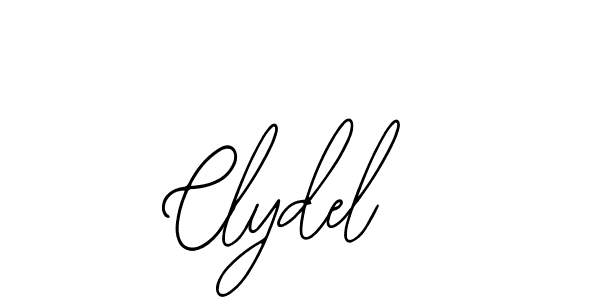 Also we have Clydel name is the best signature style. Create professional handwritten signature collection using Bearetta-2O07w autograph style. Clydel signature style 12 images and pictures png