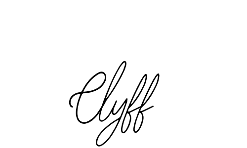 Design your own signature with our free online signature maker. With this signature software, you can create a handwritten (Bearetta-2O07w) signature for name Clyff. Clyff signature style 12 images and pictures png