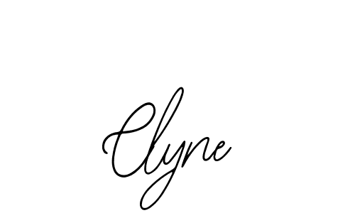 Bearetta-2O07w is a professional signature style that is perfect for those who want to add a touch of class to their signature. It is also a great choice for those who want to make their signature more unique. Get Clyne name to fancy signature for free. Clyne signature style 12 images and pictures png