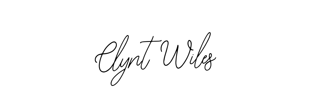 Make a beautiful signature design for name Clynt Wiles. Use this online signature maker to create a handwritten signature for free. Clynt Wiles signature style 12 images and pictures png