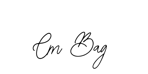 if you are searching for the best signature style for your name Cm Bag. so please give up your signature search. here we have designed multiple signature styles  using Bearetta-2O07w. Cm Bag signature style 12 images and pictures png