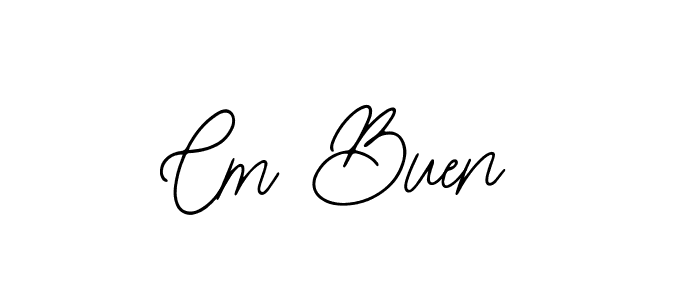 How to make Cm Buen signature? Bearetta-2O07w is a professional autograph style. Create handwritten signature for Cm Buen name. Cm Buen signature style 12 images and pictures png