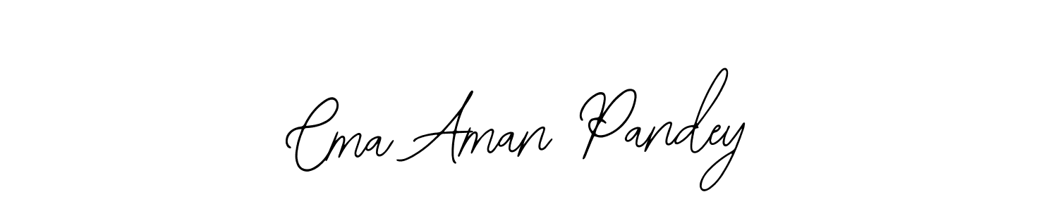 You should practise on your own different ways (Bearetta-2O07w) to write your name (Cma Aman Pandey) in signature. don't let someone else do it for you. Cma Aman Pandey signature style 12 images and pictures png