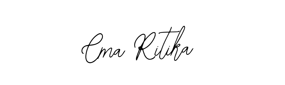 Cma Ritika stylish signature style. Best Handwritten Sign (Bearetta-2O07w) for my name. Handwritten Signature Collection Ideas for my name Cma Ritika. Cma Ritika signature style 12 images and pictures png