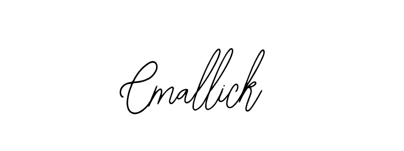 Use a signature maker to create a handwritten signature online. With this signature software, you can design (Bearetta-2O07w) your own signature for name Cmallick. Cmallick signature style 12 images and pictures png