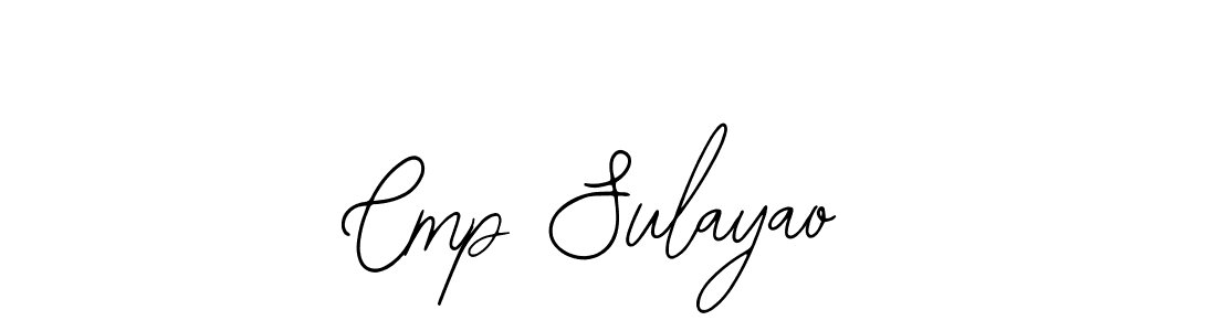 How to make Cmp Sulayao signature? Bearetta-2O07w is a professional autograph style. Create handwritten signature for Cmp Sulayao name. Cmp Sulayao signature style 12 images and pictures png