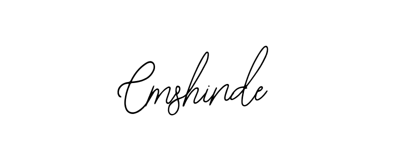 Make a beautiful signature design for name Cmshinde. With this signature (Bearetta-2O07w) style, you can create a handwritten signature for free. Cmshinde signature style 12 images and pictures png