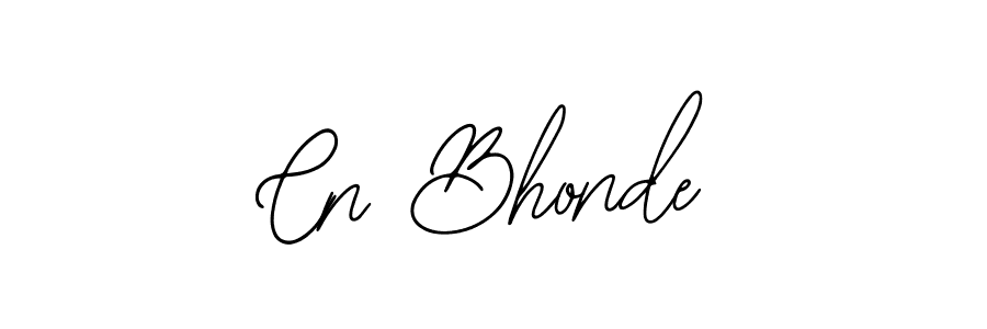 Make a short Cn Bhonde signature style. Manage your documents anywhere anytime using Bearetta-2O07w. Create and add eSignatures, submit forms, share and send files easily. Cn Bhonde signature style 12 images and pictures png